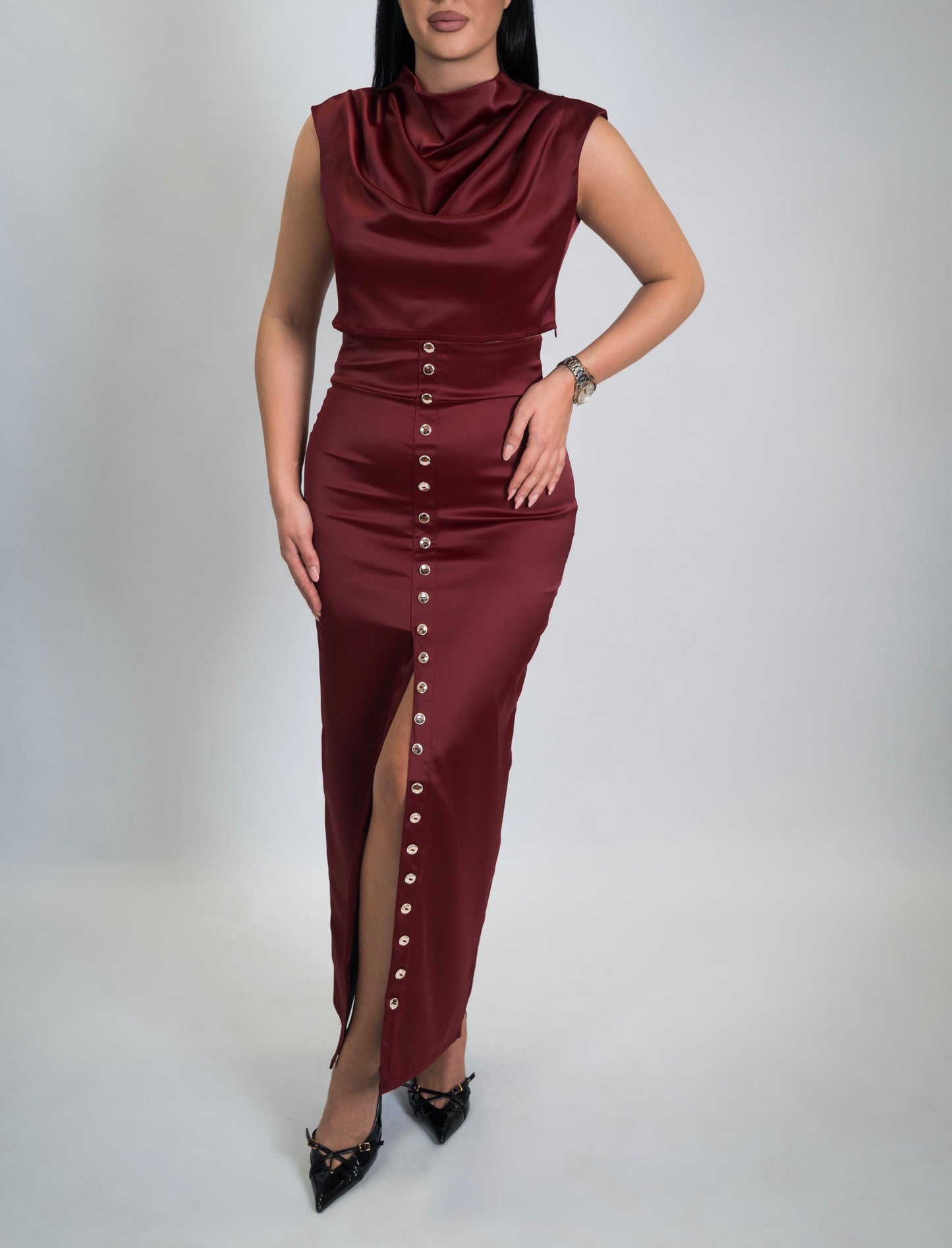 Komplet Aloura Rdeča