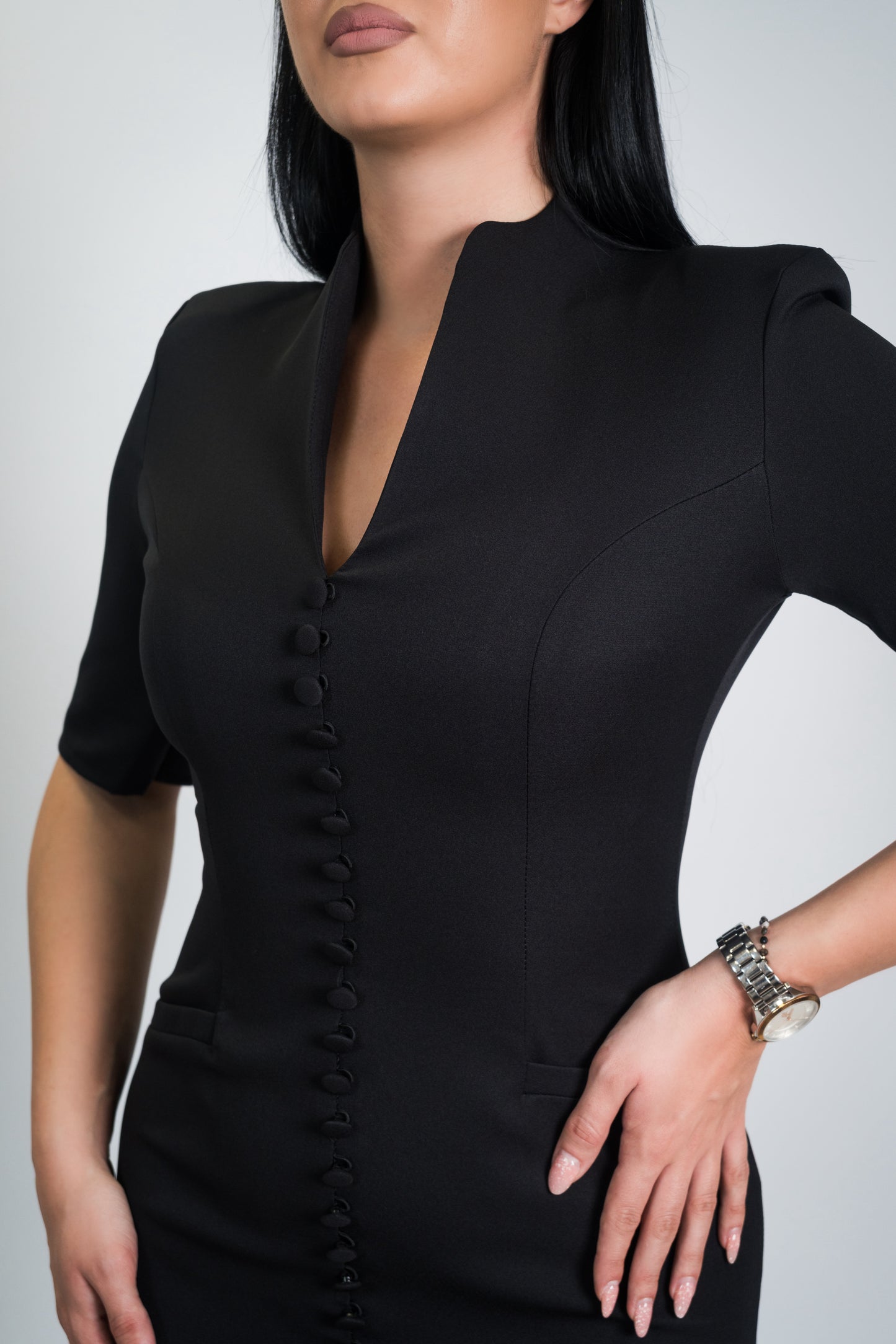 Obleka Valeria Črna