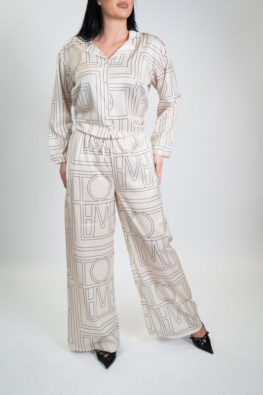 Komplet Lurelle Bež