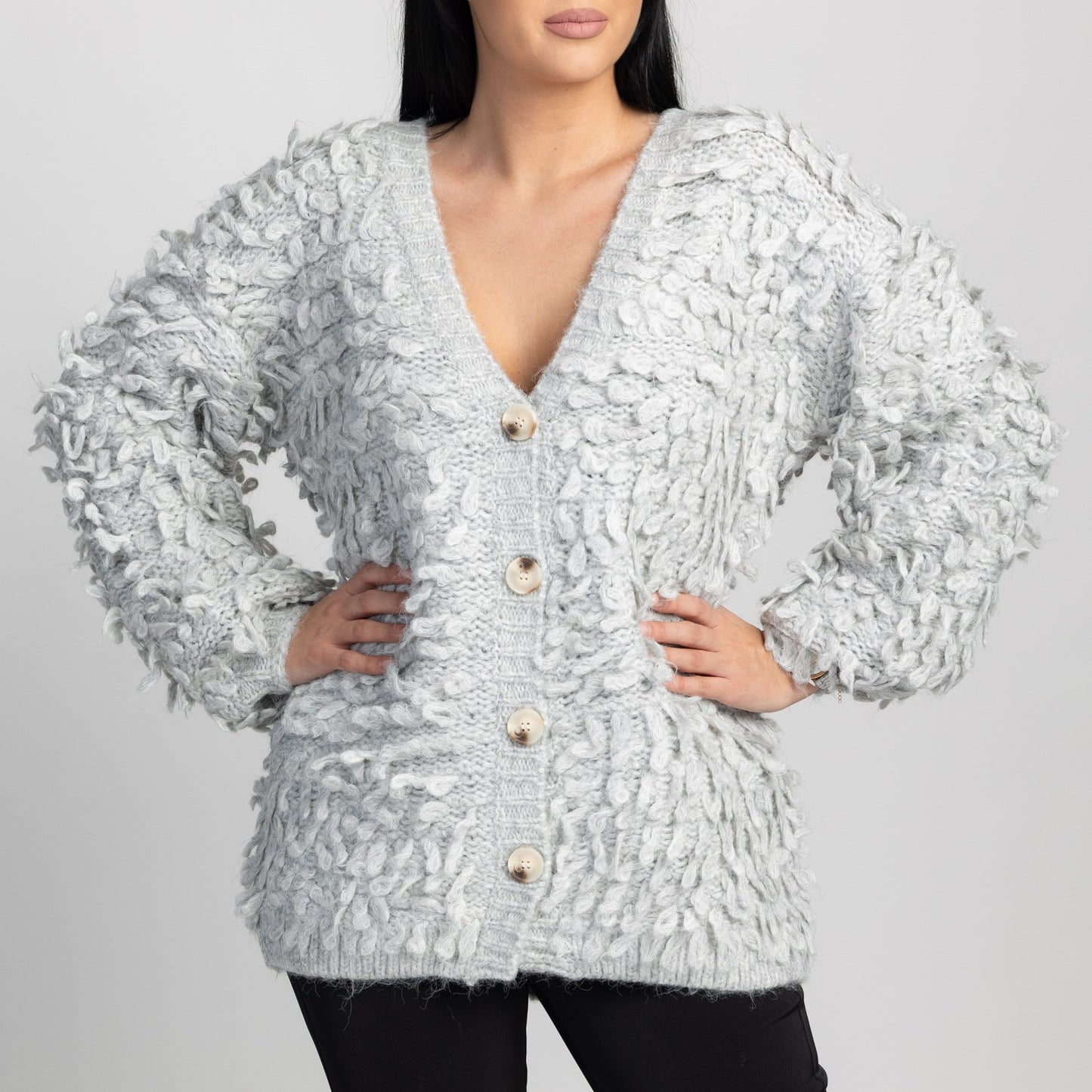 Kardigan Velura Siva