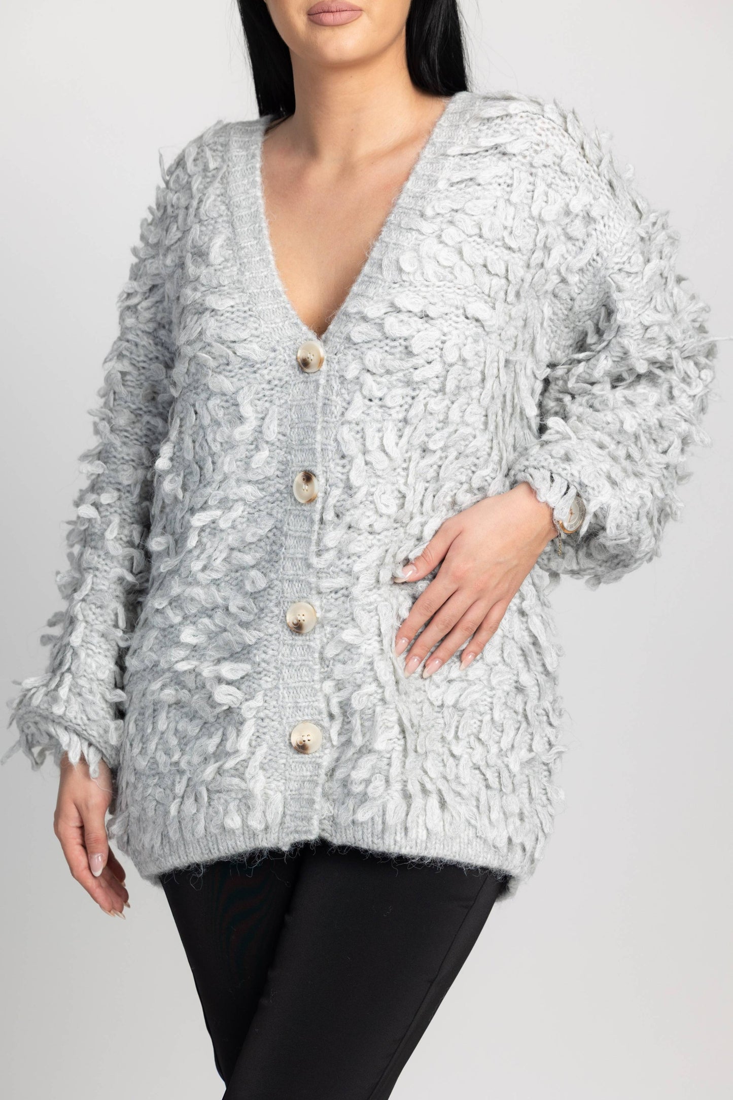 Kardigan Velura Siva